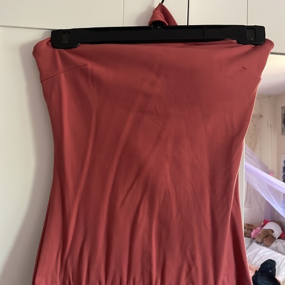 Midi Bodycon Dress with collar - Picture 2 of 5